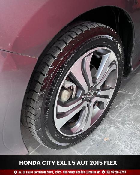 HONDA City Sedan 1.5 16V 4P EXL FLEX AUTOMTICO, Foto 12