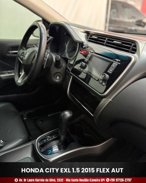 HONDA City Sedan 1.5 16V 4P EXL FLEX AUTOMTICO, Foto 7
