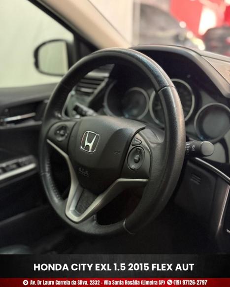 HONDA City Sedan 1.5 16V 4P EXL FLEX AUTOMTICO, Foto 8