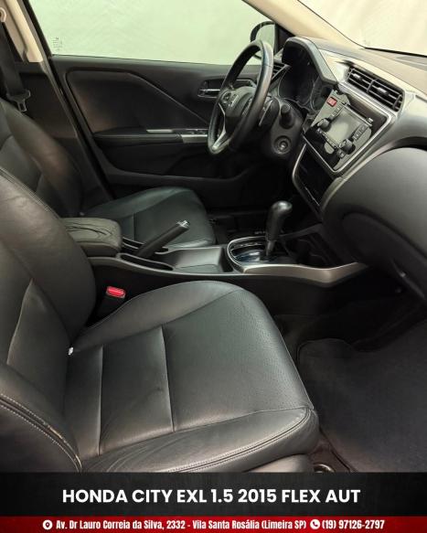 HONDA City Sedan 1.5 16V 4P EXL FLEX AUTOMTICO, Foto 9