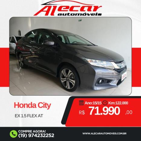 HONDA City Sedan 1.5 16V 4P EX FLEX AUTOMTICO, Foto 1