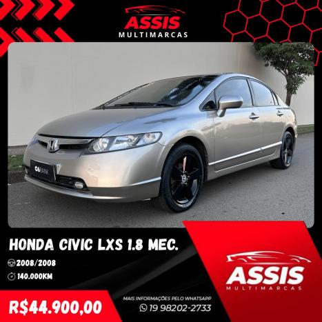HONDA Civic 1.8 16V 4P FLEX LXS, Foto 3