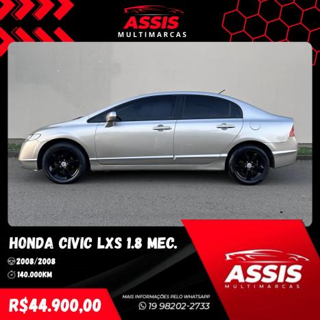 HONDA Civic 1.8 16V 4P FLEX LXS, Foto 4