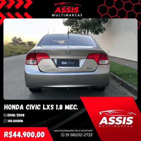 HONDA Civic 1.8 16V 4P FLEX LXS, Foto 6
