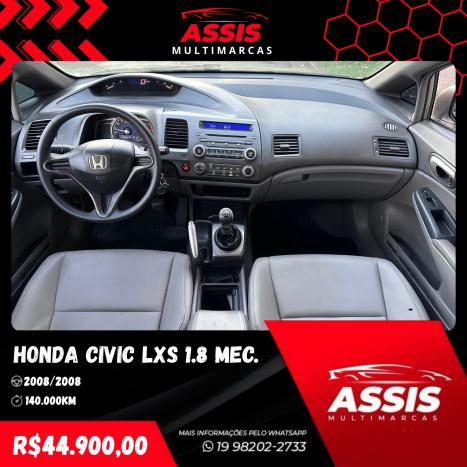 HONDA Civic 1.8 16V 4P FLEX LXS, Foto 9