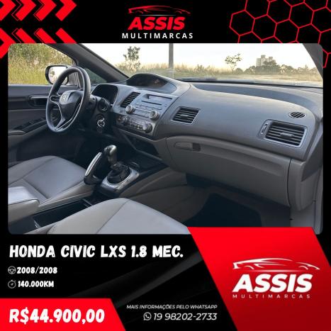 HONDA Civic 1.8 16V 4P FLEX LXS, Foto 10