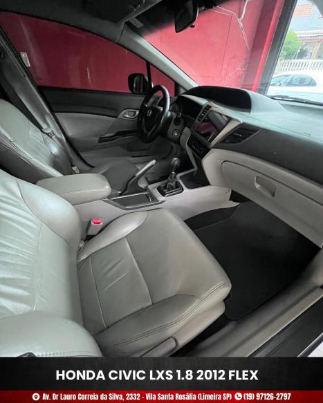 HONDA Civic 1.8 16V 4P FLEX LXS, Foto 8