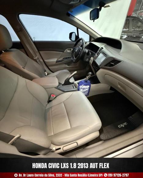 HONDA Civic 1.8 16V 4P FLEX LXS AUTOMTICO, Foto 8