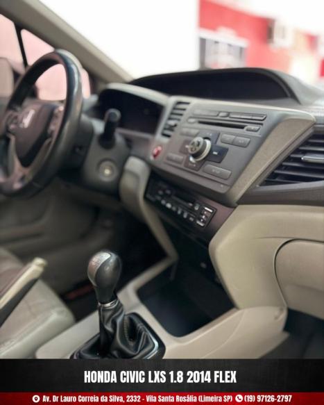 HONDA Civic 1.8 16V 4P FLEX LXS, Foto 6