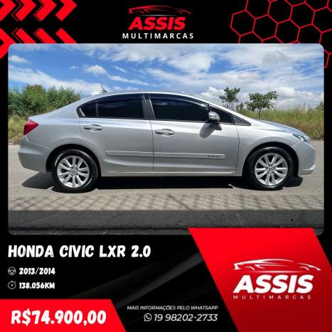 HONDA Civic 2.0 16V 4P FLEX LXR AUTOMTICO, Foto 8