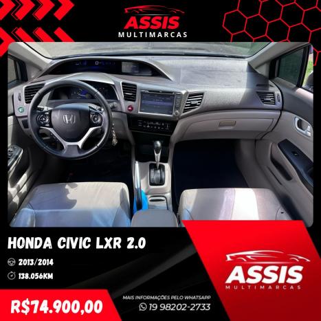 HONDA Civic 2.0 16V 4P FLEX LXR AUTOMTICO, Foto 9