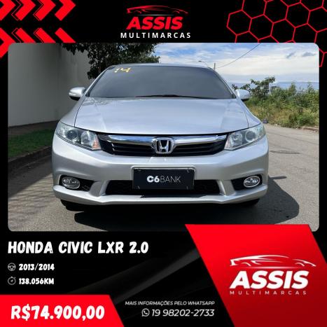 HONDA Civic 2.0 16V 4P FLEX LXR AUTOMTICO, Foto 2