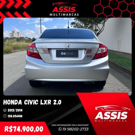 HONDA Civic 2.0 16V 4P FLEX LXR AUTOMTICO, Foto 6