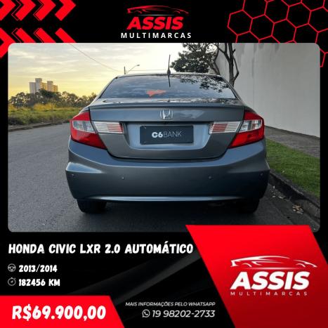 HONDA Civic 2.0 16V 4P FLEX LXR AUTOMTICO, Foto 6