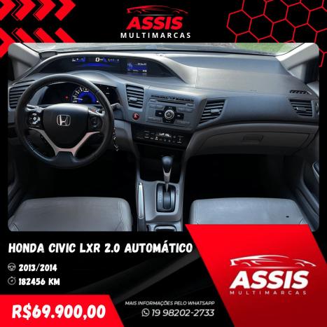 HONDA Civic 2.0 16V 4P FLEX LXR AUTOMTICO, Foto 9