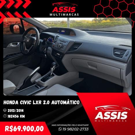 HONDA Civic 2.0 16V 4P FLEX LXR AUTOMTICO, Foto 10