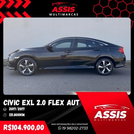 HONDA Civic 2.0 16V 4P EXL FLEX  AUTOMTICO CVT, Foto 4