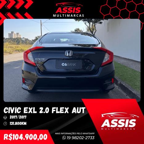 HONDA Civic 2.0 16V 4P EXL FLEX  AUTOMTICO CVT, Foto 6