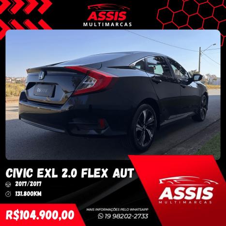 HONDA Civic 2.0 16V 4P EXL FLEX  AUTOMTICO CVT, Foto 7