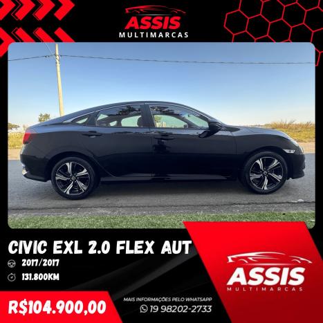 HONDA Civic 2.0 16V 4P EXL FLEX  AUTOMTICO CVT, Foto 8