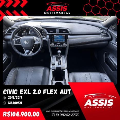 HONDA Civic 2.0 16V 4P EXL FLEX  AUTOMTICO CVT, Foto 9