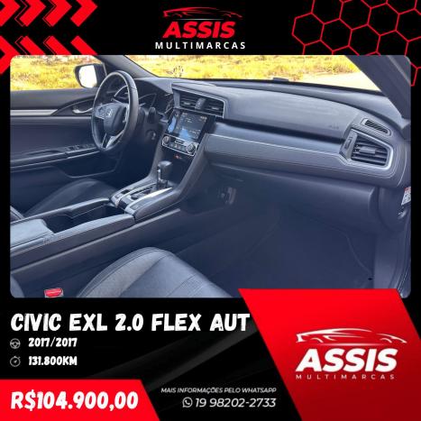 HONDA Civic 2.0 16V 4P EXL FLEX  AUTOMTICO CVT, Foto 10
