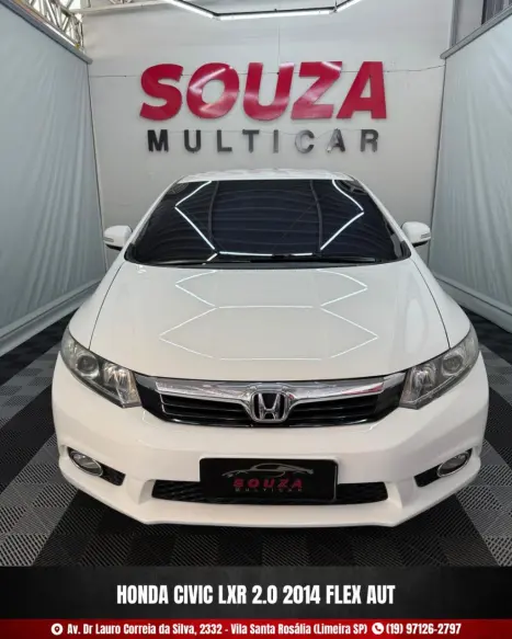 HONDA Civic 2.0 16V 4P FLEX LXR AUTOMTICO, Foto 1