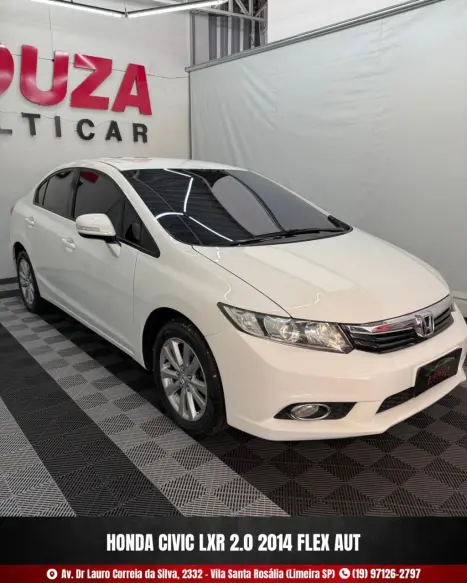 HONDA Civic 2.0 16V 4P FLEX LXR AUTOMTICO, Foto 2