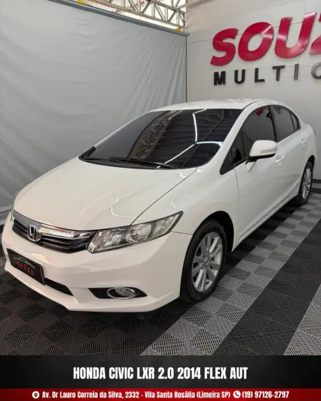 HONDA Civic 2.0 16V 4P FLEX LXR AUTOMTICO, Foto 3