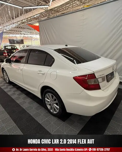 HONDA Civic 2.0 16V 4P FLEX LXR AUTOMTICO, Foto 5