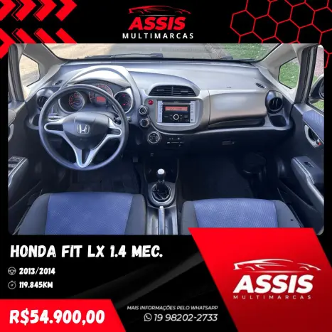HONDA Fit 1.4 16V 4P LX FLEX, Foto 9