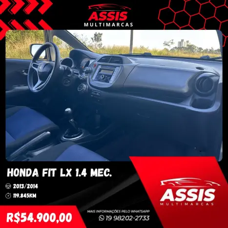 HONDA Fit 1.4 16V 4P LX FLEX, Foto 10