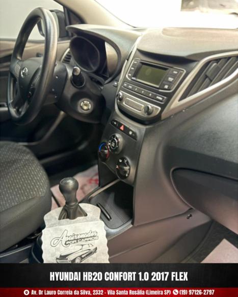 HYUNDAI HB 20 Hatch 1.0 12V 4P FLEX COMFORT PLUS, Foto 8
