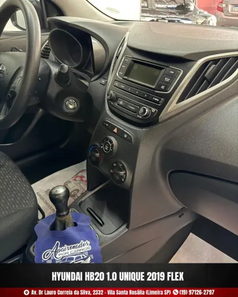 HYUNDAI HB 20 Hatch 1.0 12V 4P FLEX UNIQUE, Foto 6
