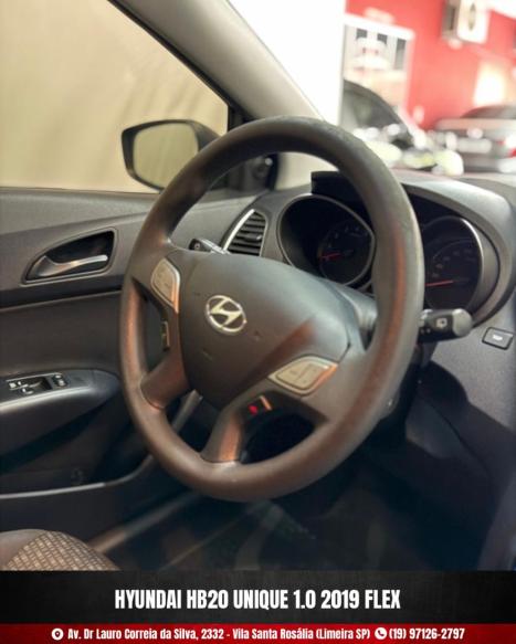 HYUNDAI HB 20 Hatch 1.0 12V 4P FLEX UNIQUE, Foto 8
