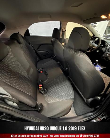 HYUNDAI HB 20 Hatch 1.0 12V 4P FLEX UNIQUE, Foto 10