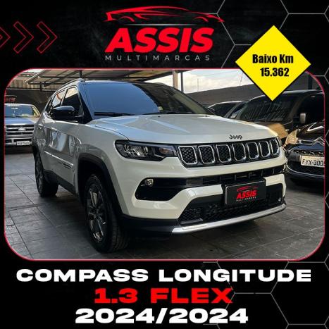 JEEP Compass 1.3 16V 4P FLEX LONGITUDE T270 TURBO AUTOMTICO, Foto 1