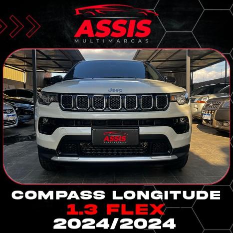 JEEP Compass 1.3 16V 4P FLEX LONGITUDE T270 TURBO AUTOMTICO, Foto 2