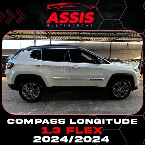 JEEP Compass 1.3 16V 4P FLEX LONGITUDE T270 TURBO AUTOMTICO, Foto 8