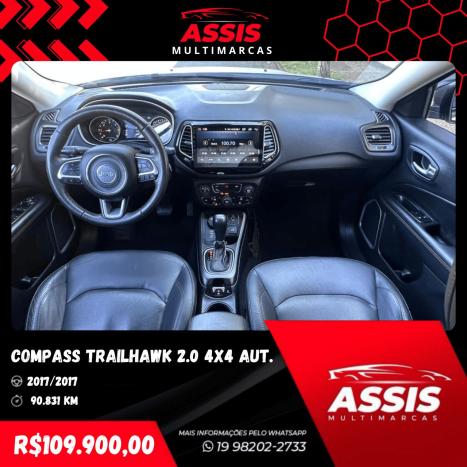 JEEP Compass 2.0 16V 4P 350 TRAILHAWK 4X4 TURBO DIESEL AUTOMTICO, Foto 9
