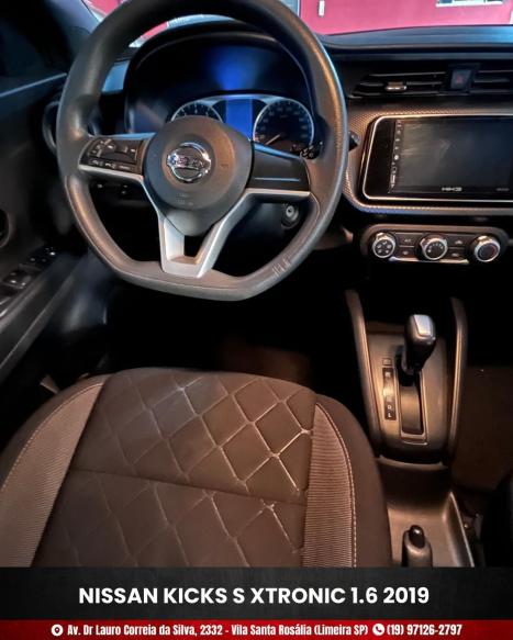 NISSAN Kicks 1.6 16V 4P FLEXSTART S DIRECT X-TRONIC AUTOMTICO CVT, Foto 7
