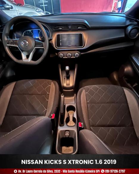 NISSAN Kicks 1.6 16V 4P FLEXSTART S DIRECT X-TRONIC AUTOMTICO CVT, Foto 8