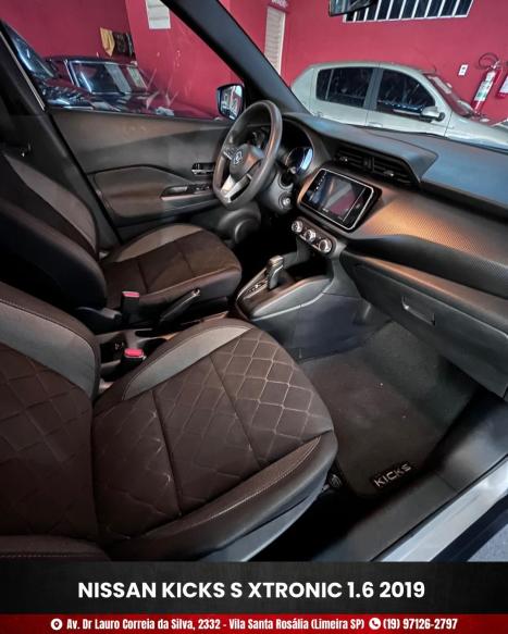 NISSAN Kicks 1.6 16V 4P FLEXSTART S DIRECT X-TRONIC AUTOMTICO CVT, Foto 10