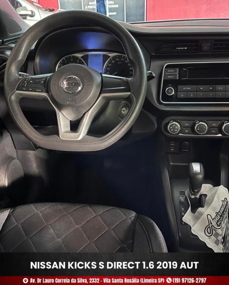 NISSAN Kicks 1.6 16V 4P FLEXSTART S DIRECT X-TRONIC AUTOMTICO CVT, Foto 10