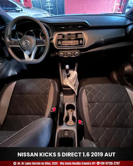 NISSAN Kicks 1.6 16V 4P FLEXSTART S DIRECT X-TRONIC AUTOMTICO CVT, Foto 11