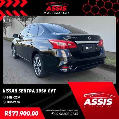 NISSAN Sentra 2.0 16V 4P SV FLEX AUTOMTICO CVT, Foto 5