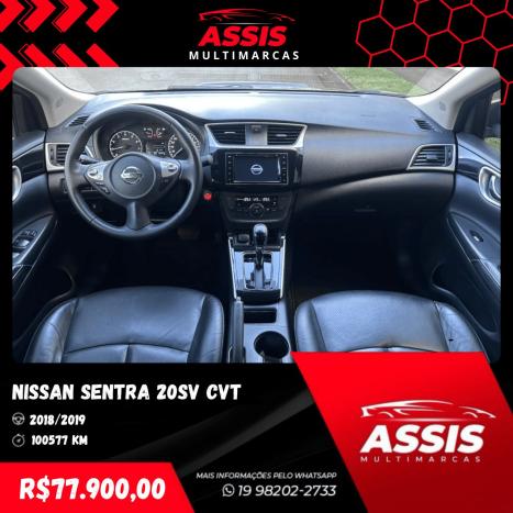 NISSAN Sentra 2.0 16V 4P SV FLEX AUTOMTICO CVT, Foto 9