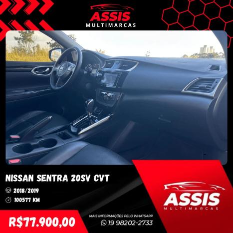 NISSAN Sentra 2.0 16V 4P SV FLEX AUTOMTICO CVT, Foto 10
