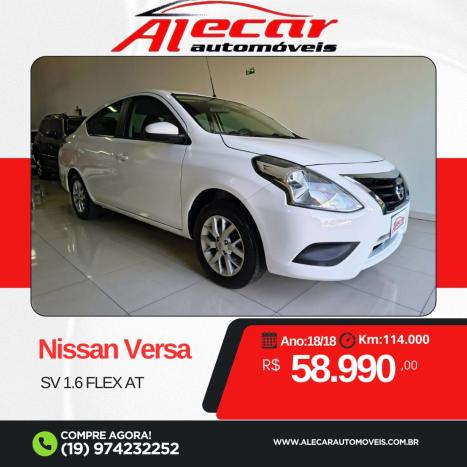NISSAN Versa Sedan 1.6 16V 4P SV FLEX XTRONIC AUTOMTICO CVT, Foto 1