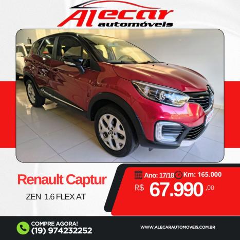 RENAULT Captur 1.6 16V 4P SCE ZEN X-TRONIC AUTOMTICO CVT, Foto 10
